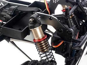 YIKONG YK4061 1:6 Scale 4WD RC Trail Truck Low Center of Gravity Rock Crawler Brushless <strong>Motor</strong> 60KG Steering Servo Metal Frame - Product Image 4