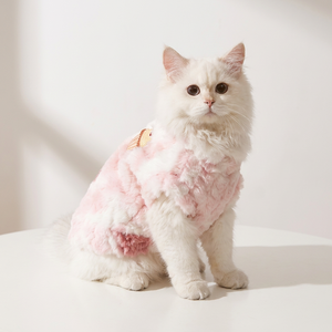 Premium Faux Rabbit Fur Dog Vest Warm Sherpa Fleece Lined Pet Winter Jacket Sleeveless <strong>Cat</strong> <strong>Coat</strong> <strong>for</strong> Small Medium Dogs &amp; <strong>Cats</strong> - Product Image 2