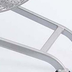 Carrito de Compras Plegable de Estilo Europeo Youbang, con Malla, <span class=keywords><strong>80</strong></span> <span class=keywords><strong>Litros</strong></span>, con Asa con Recubrimiento en Polvo, Ruedas de 5'' de Poliuretano para Compras en Interiores - Product Image 5