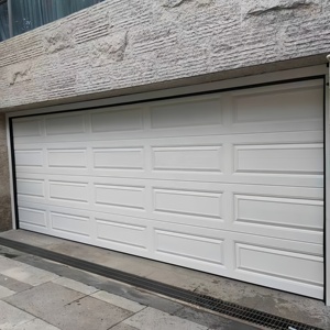 Personnalisé de haute qualité automatique grande <span class=keywords><strong>porte</strong></span> de <span class=keywords><strong>garage</strong></span> <span class=keywords><strong>sectionnelle</strong></span> <span class=keywords><strong>motorisée</strong></span> pliante en aluminium à levage automatique pour parc de centre commercial à la maison - Product Image 3
