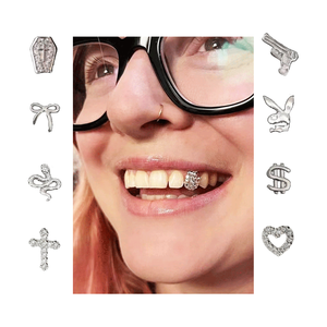 La gemma del dente di nuovo stile di abile dental di silver tooth gem è gemme di denti senza piombo - Product Image 1