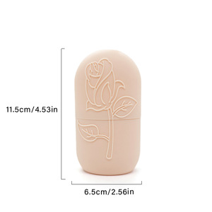 Con lăn đá mát xa mặt bằng silicon, khuôn làm đá tái sử dụng cho chăm sóc da mặt và cổ - Product Image 6