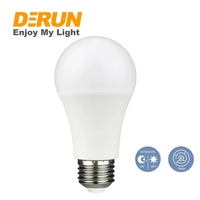 Bombilla LED con Sensor de Radar 7W 9W 12W 15W, Sensor de Movimiento Inteligente A60 E27, Luz de Seguridad para Escaleras con Detección de Oscuridad, LED-SENSOR