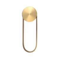 Lampe murale LED au design nordique de luxe pour salon, chambre à coucher, hôtel