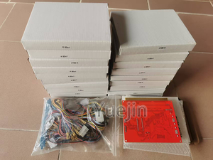 50-in-1 Mario Trò chơi giao diện điều khiển PCB board Kit với các phụ kiện Tiếng Anh đồng xu Pusher 1-năm bảo hành - Product Image 6