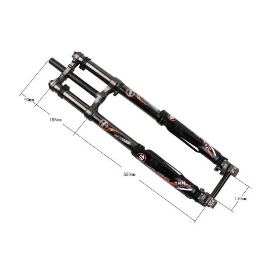 Markdown Sale Price Strong steel frame Electric Bicycle Front Fork Dnm Usd-8 Air Suspension Enduro Mountain Bike Front ForK