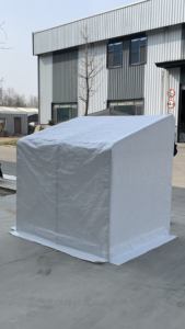 Abri de rangement pliable en acier robuste pour <span class=keywords><strong>moto</strong></span>, abri de jardin extérieur à prix abordable - Product Image 6