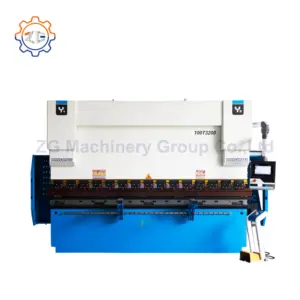 ZG WC67K-100/3200 Hydraulic Press Brake with Intelligent CNC Control Easily Handling Complex Metal Bending Tasks 100T 3200mm