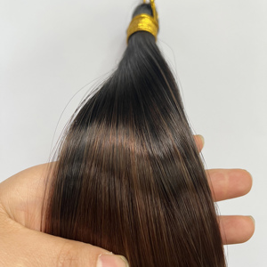 <span class=keywords><strong>Prix</strong></span> d'usine – Cheveux synthétiques longs et soyeux, lisses comme des baguettes, pré-bouclés, double trame, en vrac, pour femmes – 24, 28 et 30 pouces - Product Image 6