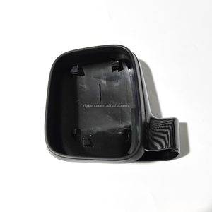 Cubierta de Espejo <span class=keywords><strong>Retrovisor</strong></span> con Acabado de Fibra de Carbono para <span class=keywords><strong>VW</strong></span> Transporter <span class=keywords><strong>T5</strong></span> y Caddy 2003-2015, LHD, Material ABS Nuevo, 33701452 7H1857528A, Carcasa de Vidrio - Product Image 6