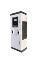 Chargeur rapide commercial GB/T, station de charge rapide DC pour véhicules électriques, 120 kW, 160 kW, 180 kW, Gbt OCPP, station de charge rapide DC pour véhicules électriques