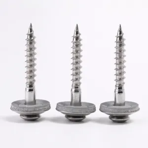 Stainless Steel Phillips Oval Head Self Tapping Cross Recessed CSK Head Wood Screws EPDM+304 Combination