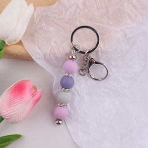 Barres de porte-clés perlables en acier inoxydable de qualité supérieure, porte-clés perlé en métal de luxe pour la fabrication de bijoux, cadeaux personnalisés DIY, prêts à expédier - Product Image 3
