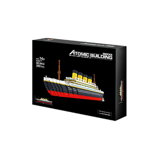 Bộ Câu Đố <span class=keywords><strong>3D</strong></span> Cho Người Lớn Mô Hình Tàu <span class=keywords><strong>Titanic</strong></span> Bộ Dụng Cụ Watercraft 3800 Cái DIY Mega Bộ Khối Xây Dựng Bằng Nhựa Kỷ Niệm Quà Tặng Đám Cưới - Product Image 6