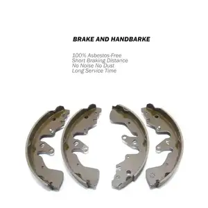 S1032 OEM NO 4241K8 Auto Brake System Brake Shoes For Citroen PEUGEOT