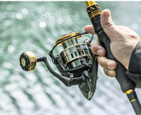 Moulinet de Pêche Spinning à Poignée Interchangeable Luya, Séries 1000-7000 pour Canne à Pêche en Mer et en Rivière