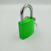 Cadenas à clé normale de haute qualité 32mm fer coloré bon marché avec sept couleurs prix de gros nouvelle catégorie de produit cylindres de serrure