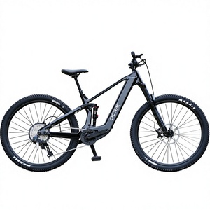 Bicicleta EM19 con Suspensión Completa, 160 mm de Recorrido, 250 W para Senderismo Intenso, 12 Velocidades, Conducción Suave y Eficiente - Product Image 4