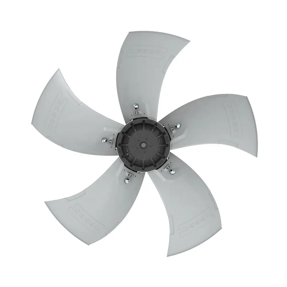 Axiale Ventilator Aluminium Blade 630Mm Uitlaat Cooling Industriële Ventilatie Systeem Anti-Corrosie Garantie Lange Levensduur