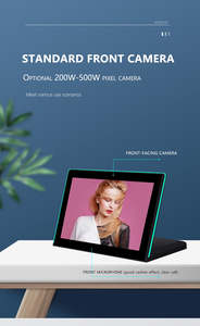 Precio de fábrica: Tablets PC comerciales con pantalla táctil de 8/10.1/14/15.6 pulgadas, POE, NFC, para menú digital, punto de venta y pedidos en restaurantes. - Product Image 4