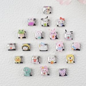 Bracelet DIY imperméable en acier inoxydable de style italien, série Merlotti, nouveau modèle - Product Image 5