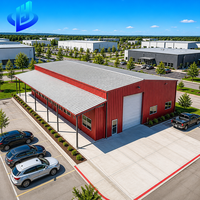 Entrepôts modernes en structure métallique préfabriquée avec poutres en H, à cadre durable, pour ateliers industriels et stockage