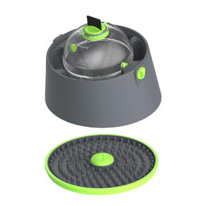 IKITCHEN-cuenco <span class=keywords><strong>de</strong></span> agua para perro, para lamer puzle con bola, tazón <span class=keywords><strong>de</strong></span> comida para perro, alimentador lento, rompecabezas, juguete, gran oferta - Product Image 4