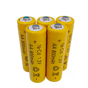 Bán buôn No.5 nickel-Cadmium AA có thể sạc lại pin 1.2V đầy đủ năng lực 800mAh máy cạo râu pin - Product Image 2