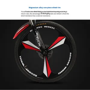 <span class=keywords><strong>Bicicleta</strong></span> de Montaña Personalizada de 27 Velocidades con Doble Freno de Disco, Horquilla con Suspensión, Cuadro de Hierro, 24 <span class=keywords><strong>Pulgadas</strong></span>, <span class=keywords><strong>26</strong></span> <span class=keywords><strong>Pulgadas</strong></span> - Product Image 2