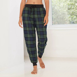 Flanella di Controllo Plaid <span class=keywords><strong>A</strong></span> Vita Alta Pantaloni Pantaloni Salotto Pigiami Delle Signore Casual <span class=keywords><strong>Pigiama</strong></span> Bottoms Pigiami Delle Donne di Salotto Pantaloni Pantaloni <span class=keywords><strong>A</strong></span> Pelo - Product Image 5