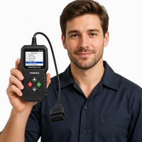 Lecteur de codes de diagnostic automobile OBD2 T200 Noir 24V, scanner de système moteur, effacement des codes de panne, test I/M Ready, outils de diagnostic