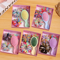 Aksesori Rambut Lucu Warna Pink untuk Anak Perempuan, Sisir Rambut Kupu-kupu Korea, Hiasan Putri, Bando, Tali Rambut untuk Anak Perempuan