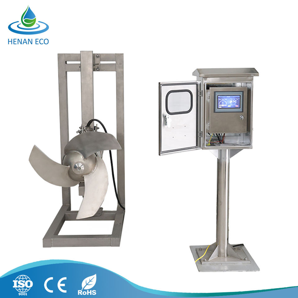 Waste Mixer Machine Cattle Slurry Mixer Submersible Agitator VM-620/10kW with PLC ...