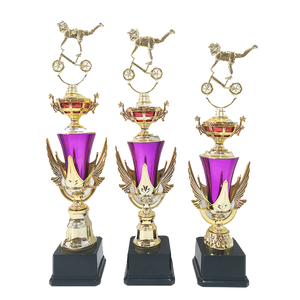 Vente chaude Cyclisme En Plastique Fabrication De Trophée Statue Conception Personnalisé En Plastique Trophée Tasse <span class=keywords><strong>Prix</strong></span> Bon OEM ODM Sport Cyclisme Trophée - Product Image 1