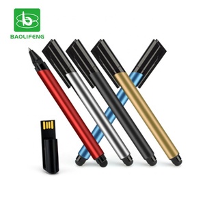 personnalisé 6 couleur stylo modèle 4GB 8GB 16GB 32GB 64GB Assez mémoire de disque Stylo bâton USB 2.0 - Product Image 1