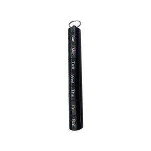 Organisateur de pilules en gros, 3 couleurs, en métal, hebdomadaire, détachable, en alliage d'aluminium, coloré, pour le voyage - Product Image 4