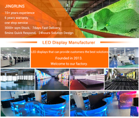 Display LED per Segnaletica Digitale da Interno con Wi-Fi, 4G, USB, Banner LED per Vetrine, Video Wall, Schermo Poster LED