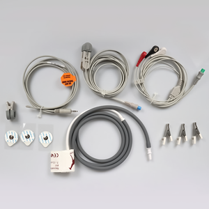 Vericare 동물용 활력징후 모니터 JM-5, 5.5인치 터치스크린, 체온(TEMP), 산소포화도(SPO2), 비침습혈압(NIBP), 심전도(ECG), 맥박수(PR) 측정 휴대용 소동물 병원 클리닉 장비 - Product Image 6