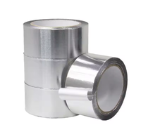 Ruban adhésif en aluminium personnalisable pour l'étanchéité des tuyaux, la réparation des fuites de conduits d'air, l'isolation thermique imperméable et résistante à la température
