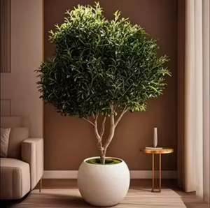 Árbol <span class=keywords><strong>de</strong></span> Olivo Artificial <span class=keywords><strong>de</strong></span> Gran Tamaño para Decoración <span class=keywords><strong>de</strong></span> Interiores, Salón <span class=keywords><strong>de</strong></span> Té, Patio, Decoración Navideña, Planta Artificial - Product Image 5