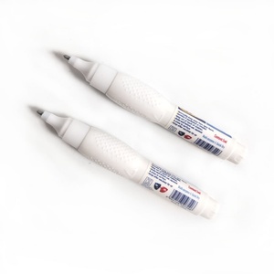 Stylo correcteur à pointe métallique 0,02 mm XB, 5 ml, non toxique, blanc, écologique, séchage rapide, pour l'école - Product Image 4