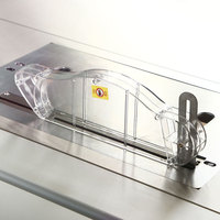 Scie à panneaux miniature WANJIA, scie de table pliante de précision pour le travail du bois avec moteur principal de style horizontal réglable