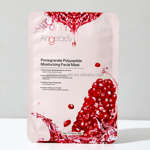 Venta al por mayor de extracto de Granada, antienvejecimiento, alta calidad, hidratación profunda, las mejores mascarillas faciales, cuidado de la piel de frutas - Product Image 1