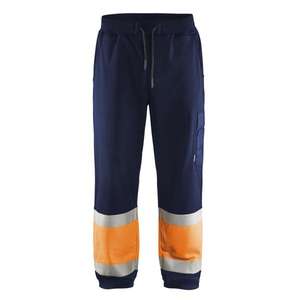 BLAKLADER - 154925268953XL Pantalon sweat haute visibilité Bleu marine/Orange-EAN 7330509620397 HI-VIS WORKWEAR - Product Image 1