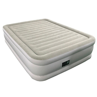 BS-m-air lit avec pompe intégrée moteur linéaire flotte avec appui-tête air lit canapé queen size pompe à vide voyage