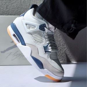 Chaussures <span class=keywords><strong>de</strong></span> basketball authentiques Performance pour IV White Cement <span class=keywords><strong>Lakers</strong></span> Oreo Black Yellow Electro-Mother Mid-TOP Full-Grain - Product Image 3