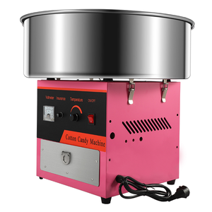 Couverture de bol et cuillère à sucre pour machine à barbe à papa, idéales pour les anniversaires d'enfants, les fêtes de famille et les festivals - Rose - Product Image 1