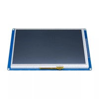 Modul Layar Sentuh Resistif TFT 7-inci Chip SSD1963 8080 Timing Antarmuka Bus 16-bit