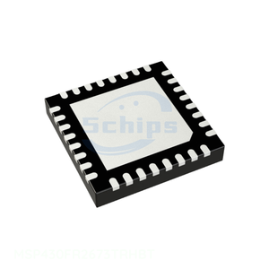 ชิ้นส่วนอิเล็กทรอนิกส์แบบฝังตัว MSP430FR2673TRHBT 32 VFQFN Exposed Pad มีสินค้าในสต็อก - Product Image 1
