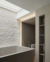 Revêtement mural en pierre souple Star Moon Stone ultra-mince, flexible et pliable, en tuiles d'argile pour façades courbes